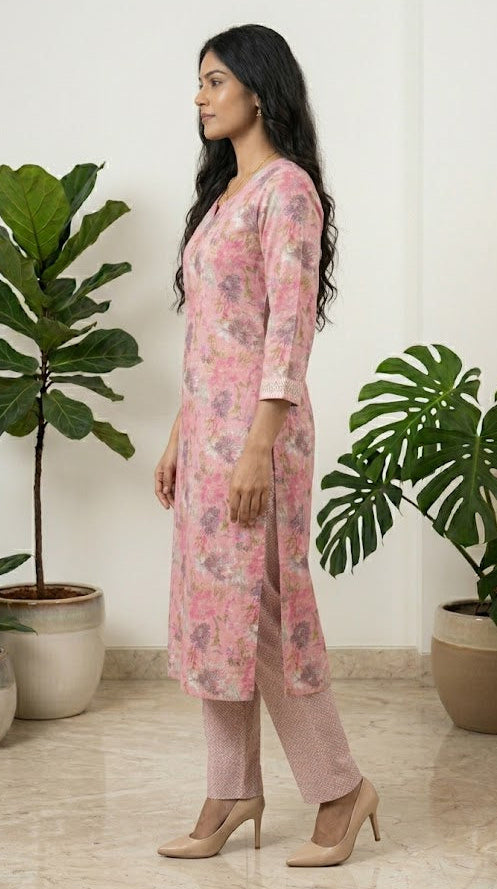 Casual Floral print Coord set