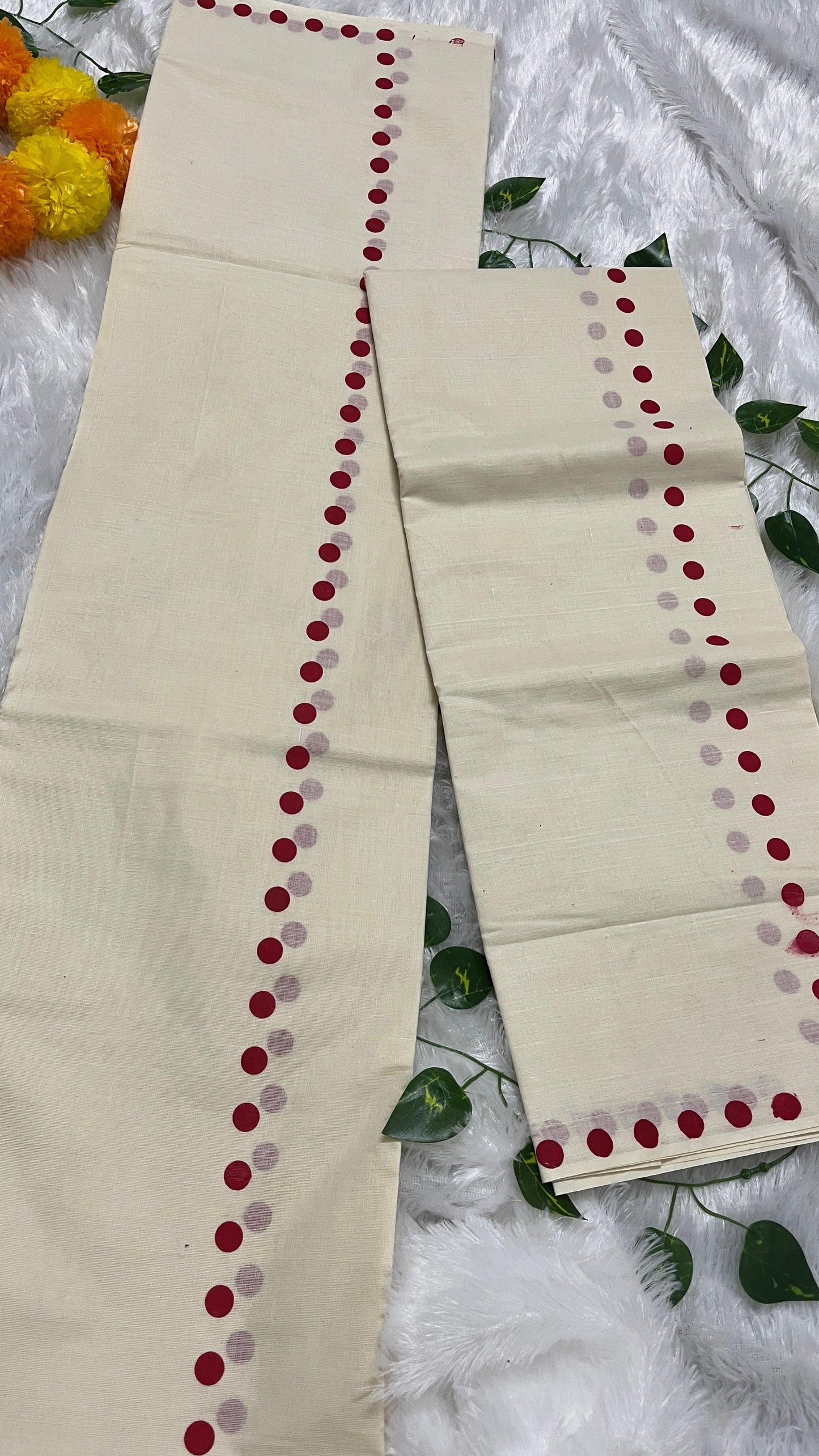 Polka Set Mundu