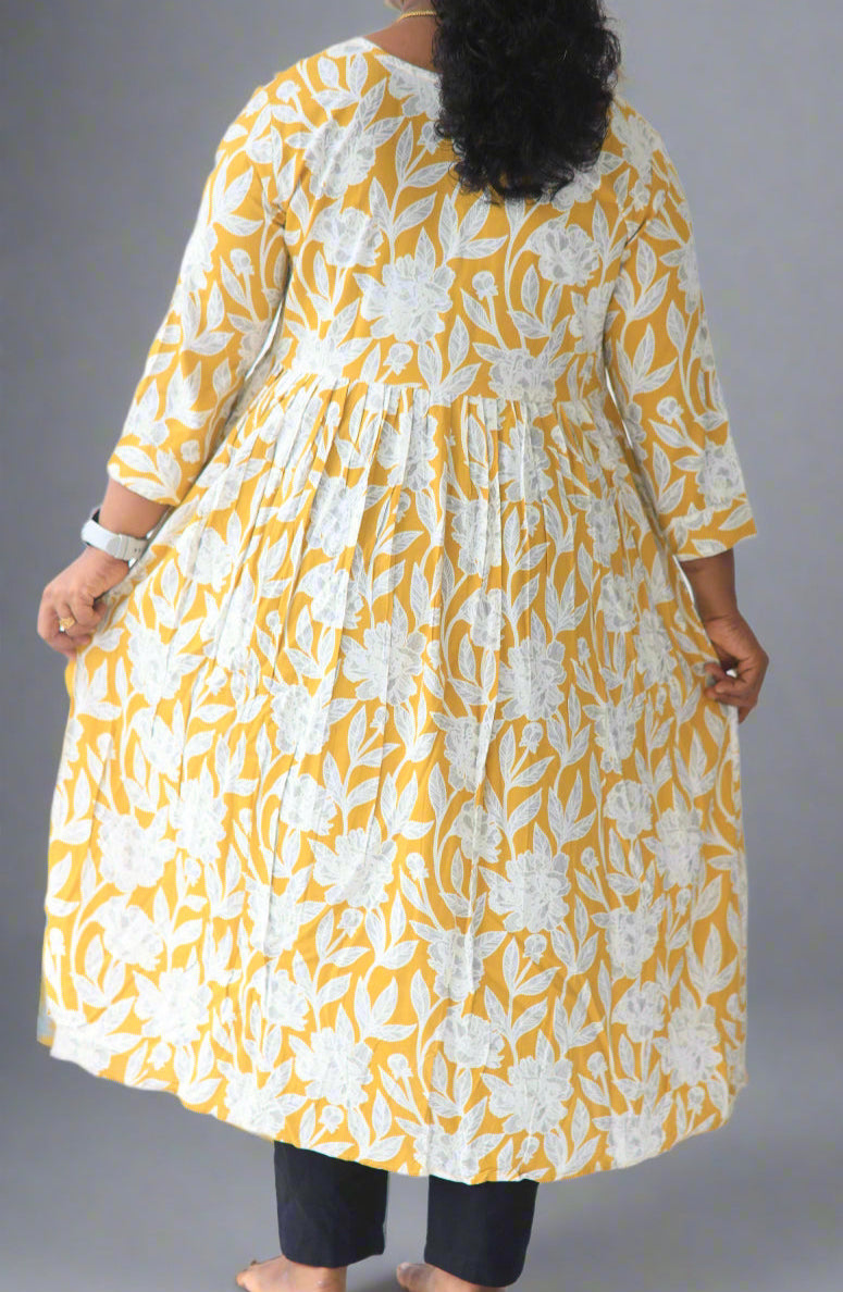 Printed Anarkali Kurta