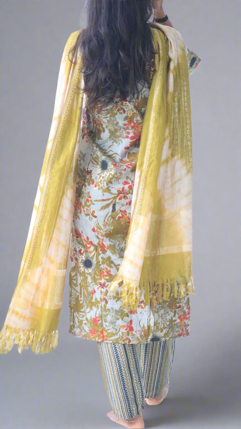 Olive Green 3 Piece Set