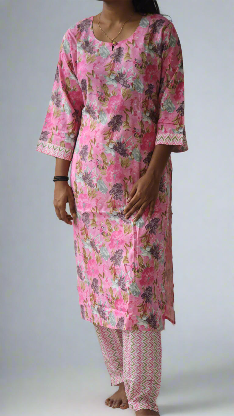 Casual Floral print Coord set