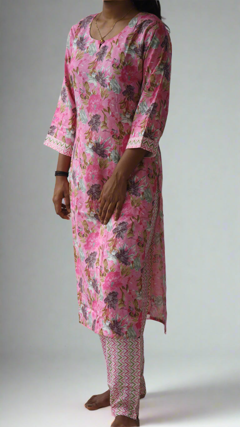 Casual Floral print Coord set