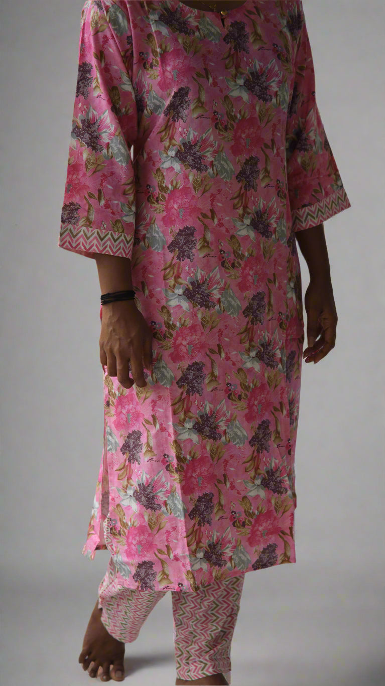 Casual Floral print Coord set