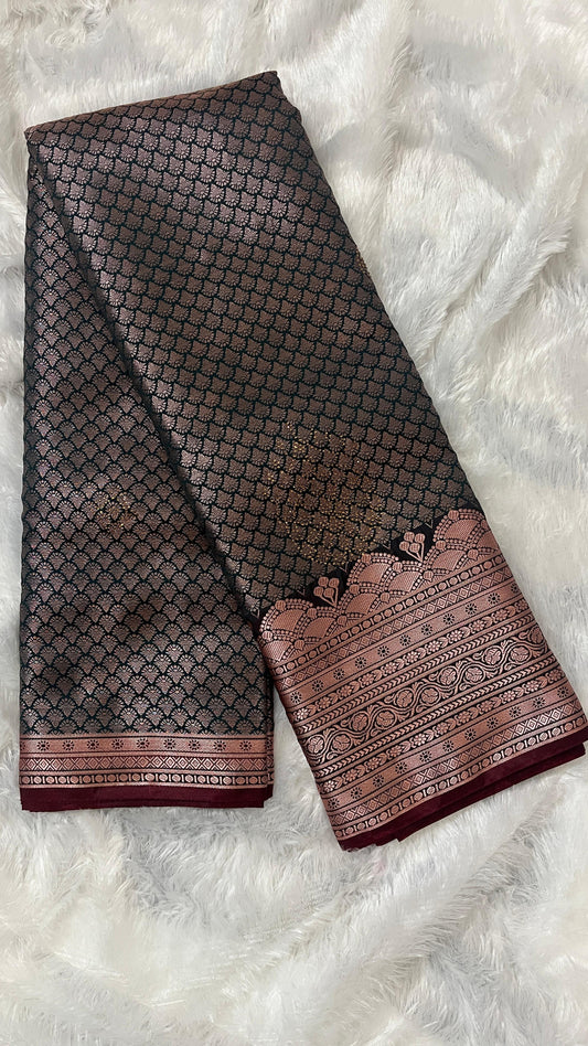 Ilavarasi Brocade Pattu Saree