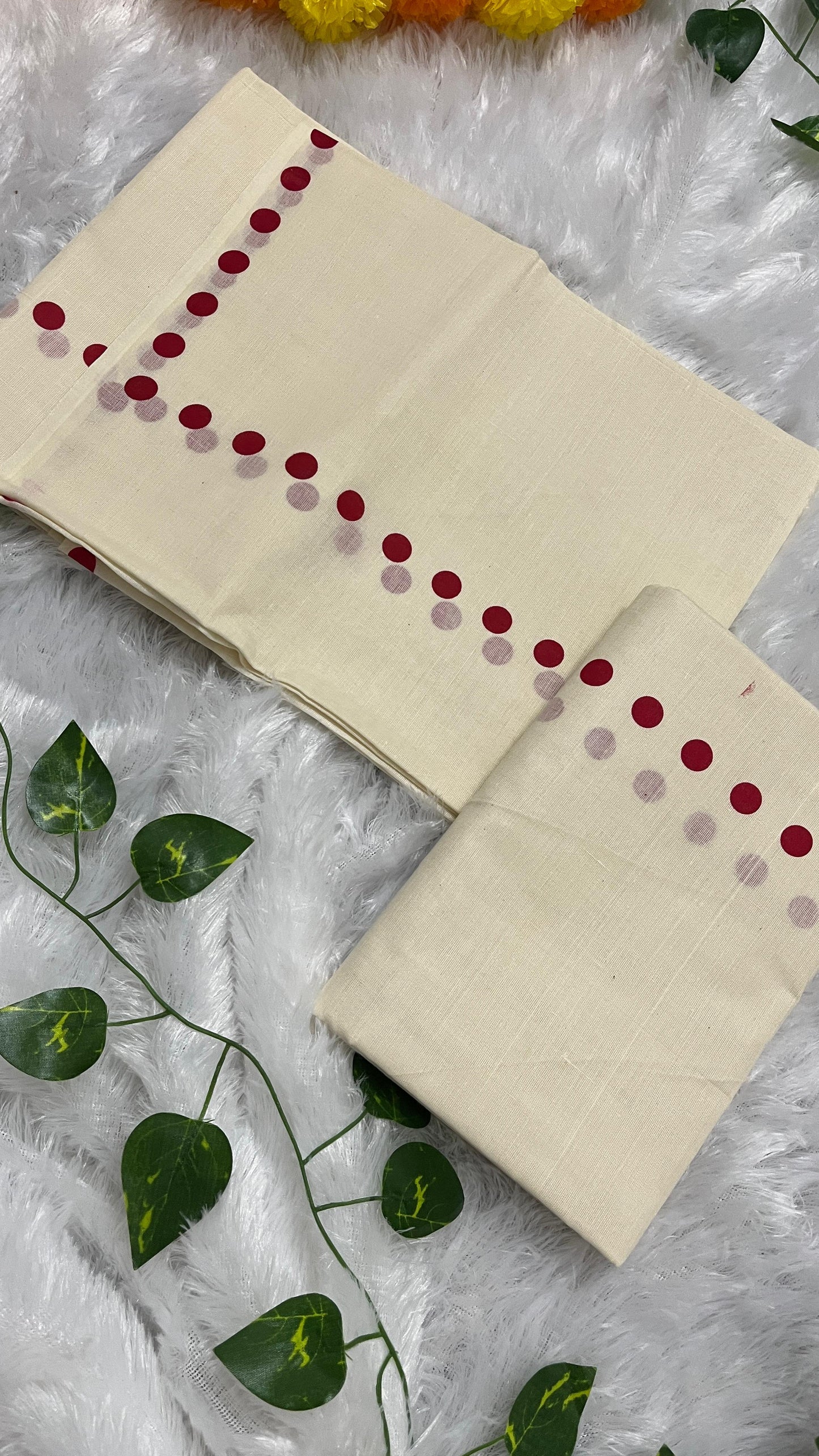 Polka Set Mundu