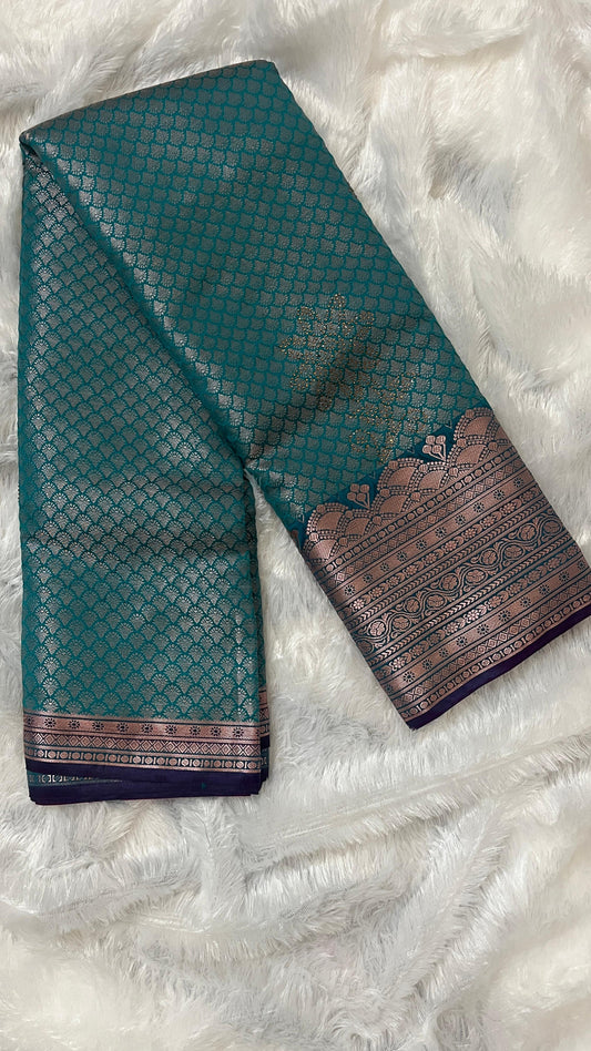INDULEKHA Brocade Pattu Saree