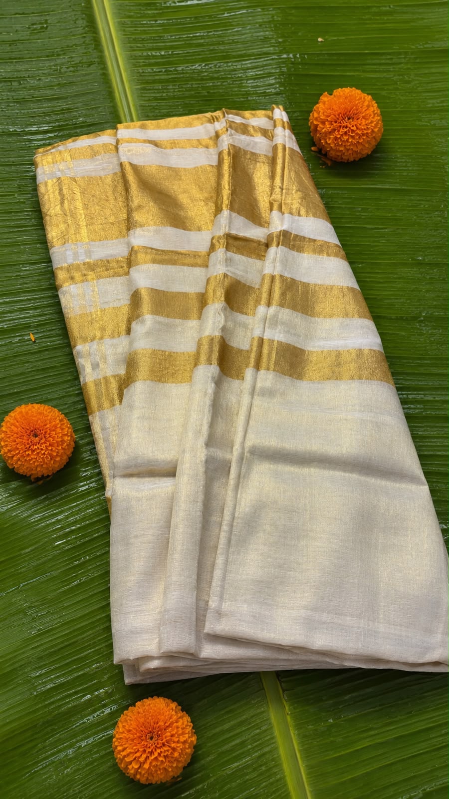 Golden Tissue Silk Saree
